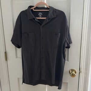 J crew knit goods button down